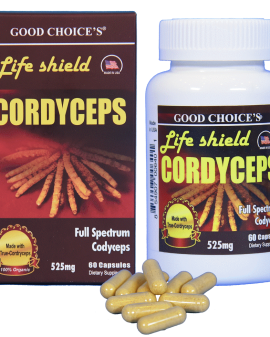 Đông trùng hạ thảo Life Shield Cordyceps 60 viên của Mỹ